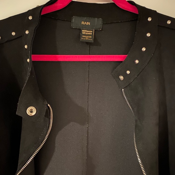 Soft Felt Jacket With Buttons - Picture 2 of 3